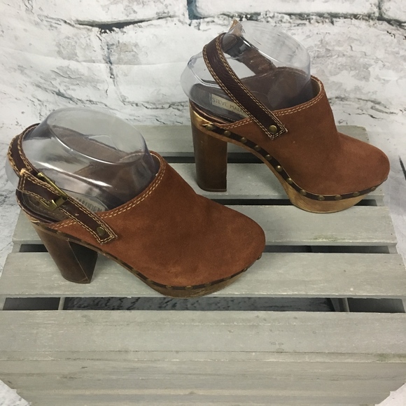 Steve Madden Shoes - Steve Madden  Leather Clogs